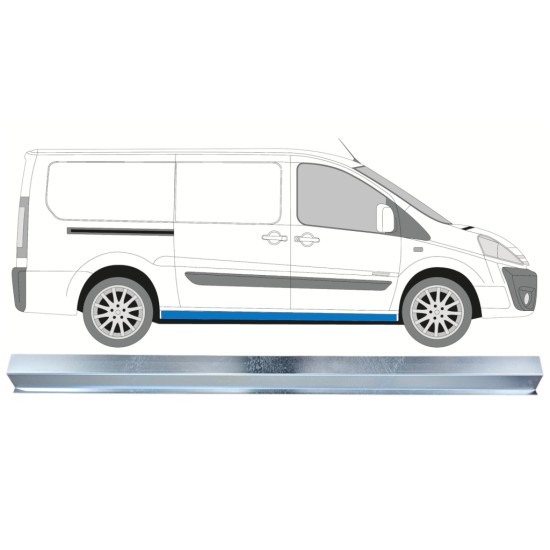 Belső küszöb javító panel hoz Fiat Scudo 2007-2016 / Bal = Jobb (szimmetrikus) 15984