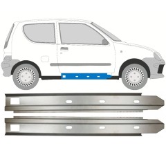 Belső küszöb javító panel hoz Fiat Seicento 1998-2010 / Bal+Jobb / Készlet 14716