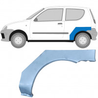 Hátsó sárvédő javító panel hoz Fiat Seicento 1998-2010 / Bal 6513