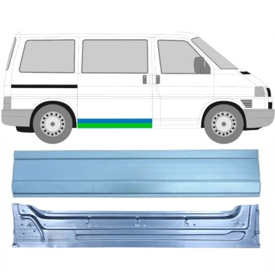 Külső alsó tolóajtó javító panel hoz Volkswagen Transporter T4 1990-2003 / Jobb / Készlet 16152