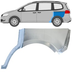 Hátsó sárvédő javító panel hoz Volkswagen Sharan 2010-2022 / Bal / Készlet 14604
