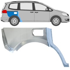 Hátsó sárvédő javító panel hoz Volkswagen Sharan 2010-2022 / Jobb / Készlet 14603