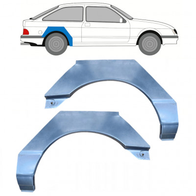 Hátsó sárvédő javító panel hoz Ford Sierra 1982-1993 / Bal+Jobb / Készlet 9721