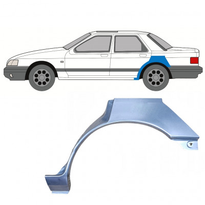 Hátsó sárvédő javító panel hoz Ford Sierra 1982-1993 / Bal 7389