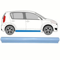 Alsó küszöb javító panel hoz Daihatsu Sirion 2005-2010 / Bal = Jobb (szimmetrikus) 17266