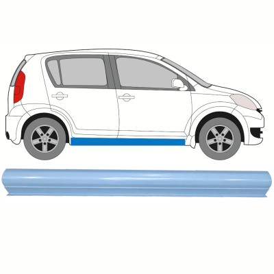 Alsó küszöb javító panel hoz Daihatsu Sirion 2005-2010 / Bal = Jobb (szimmetrikus) 17266
