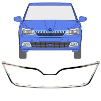 Hűtőrács keret hoz Skoda Fabia 2014-2018 16190