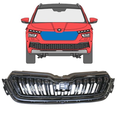 Hűtőrács hoz Skoda Kamiq 2019- 14952