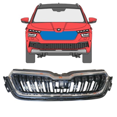 Hűtőrács hoz Skoda Kamiq 2019- 14951
