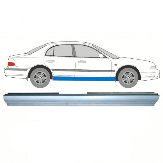 Küszöb javító panel hoz Hyundai Sonata 1993-1996 / Jobb 8630