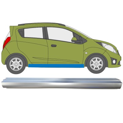 Küszöb javító panel hoz Chevrolet Spark 2010-2014 / Bal = Jobb (szimmetrikus) 16055
