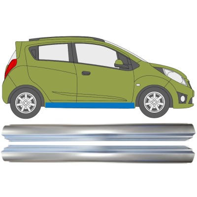 Küszöb javító panel hoz Chevrolet Spark 2010-2014 / Bal+Jobb / Készlet 16056