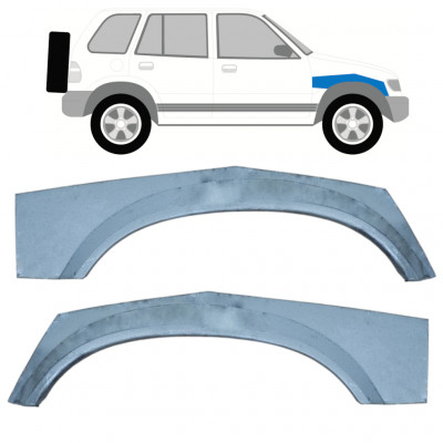 Első kerékív javító panel hoz Kia Sportage 1994-2002 / Bal+Jobb / Készlet 9979