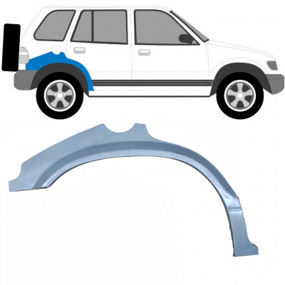 Hátsó sárvédő javító panel hoz Kia Sportage 1994-2002 / Jobb 6673