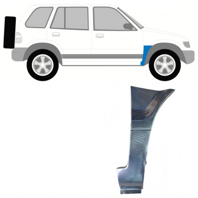 Első sárvédő javító panel hoz Kia Sportage 1994-2002 / Jobb 7916