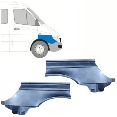 Első sárvédő javító panel hoz Mercedes Sprinter 1995-2006 / Bal+Jobb / Készlet 10154