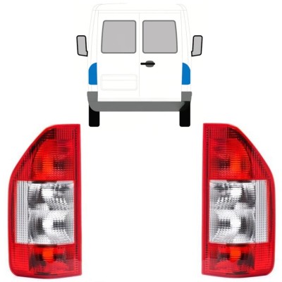 Hátsó lámpa hoz Mercedes Sprinter 1995-2006 / Bal+Jobb / Készlet 9771