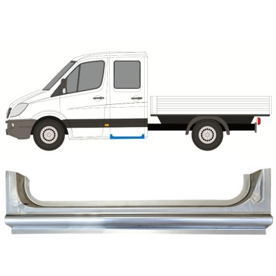 Hátsó küszöb javító panel hoz Mercedes Sprinter 2006-2018 / Bal 15067
