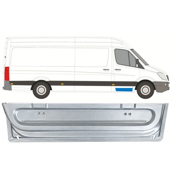 Belső első ajtó javító lemez hoz Mercedes Sprinter 2006-2018 / Jobb 17053
