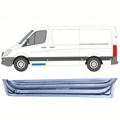 Belső első ajtó javító lemez hoz Mercedes Sprinter 2006 - / Bal 9134