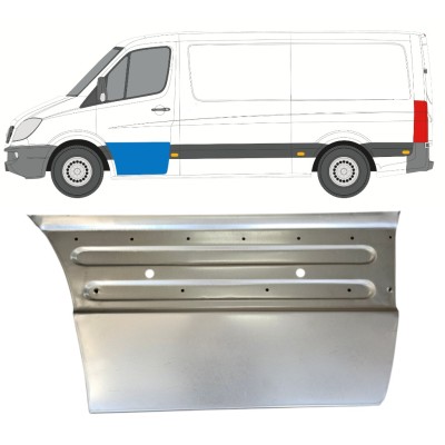 Első ajtó javító lemez hoz Mercedes Sprinter 2006-2018 / Bal 14726