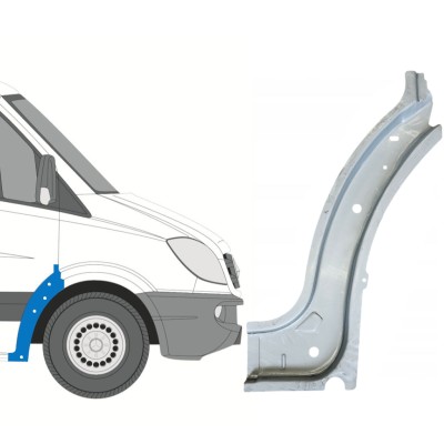 Belső első sárvédő javító panel hoz Mercedes Sprinter 2006-2018 / Jobb 14722