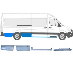 Javító panel készlet hoz Volkswagen Crafter 2005-2017 / Jobb / 14504