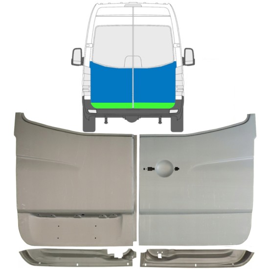 Hátsó ajtó javító panel hoz Volkswagen Crafter 2005-2017 / Készlet 14487