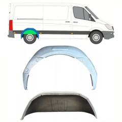 Belső hátsó kerékív javító panel hoz Volkswagen Crafter 2005-2017 / Jobb / Készlet 14321