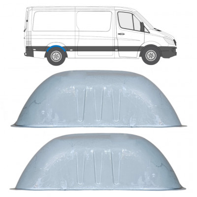 Hátsó kerékív javító panel hoz Mercedes Sprinter 2006- / Készlet 11736