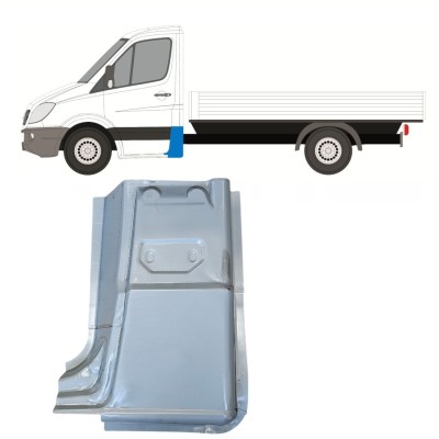Hátsó sarok javító panel hoz Mercedes Sprinter 2006-2018 / Bal 15070