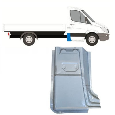 Hátsó sarok javító panel hoz Mercedes Sprinter 2006-2018 / Jobb 15069