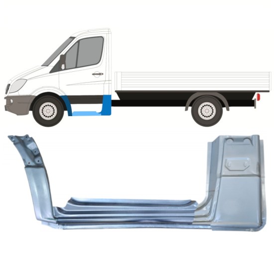 Javító panel készlet hoz Mercedes Sprinter 2006-2018 / Bal / Egyszeres kabin / 15084