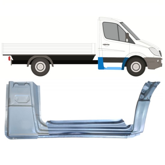 Javító panel készlet hoz Mercedes Sprinter 2006-2018 / Jobb / Egyszeres kabin / 15083