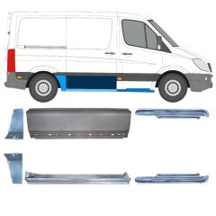 Javító panel készlet hoz Volkswagen Crafter 2005-2017 / Bal+Jobb / 15590