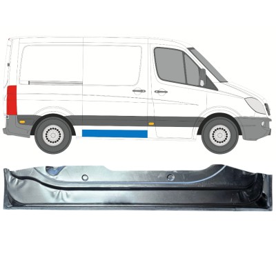 Belső tolóajtó küszöb javító panel hoz Mercedes Sprinter 2006-2013 / Jobb 15871
