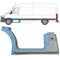 Küszöb és első sárvédő javító panel hoz Mercedes Sprinter 2018- / Bal 17091