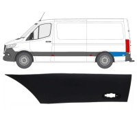 Hátsó sárvédő oldali díszítőelem kerék mögött hoz Mercedes Sprinter 2018- / Bal 16645