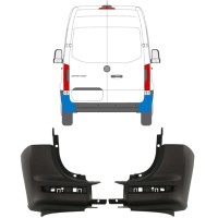 Hátsó lökhárító sarok hoz Mercedes Sprinter 2018- / Bal+Jobb / Készlet 14945