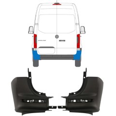 Hátsó lökhárító sarok hoz Mercedes Sprinter 2018- / Bal+Jobb / Készlet 14945