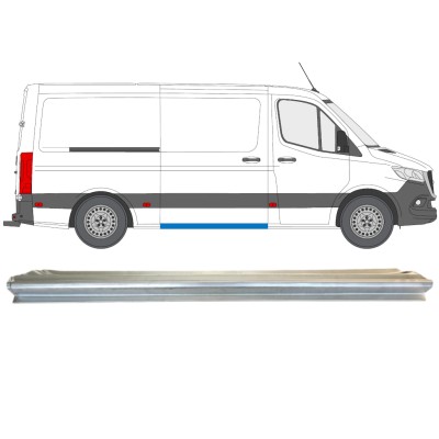 Tolóajtó küszöb javító panel hoz Mercedes Sprinter 2018- / Jobb 14554