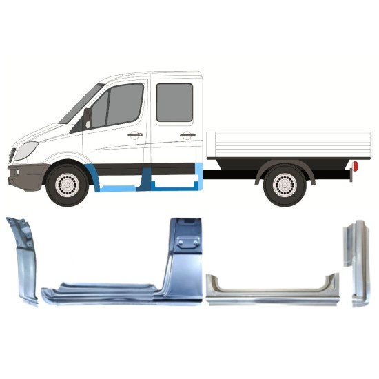 Javító panel készlet hoz Mercedes Sprinter 2006-2018 / Bal / 15086