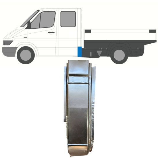 Hátsó sarok javító panel hoz Mercedes Sprinter 1995-2006 / Bal 16399