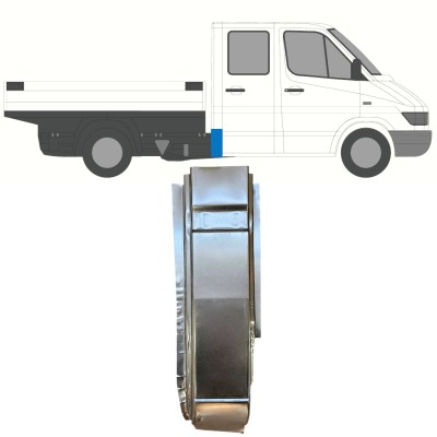 Hátsó sarok javító panel hoz Mercedes Sprinter 1995-2006 / Jobb 16398