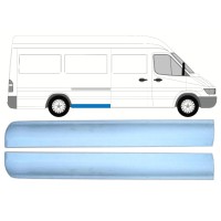 Első rész hátsó sárvédő javító panel hoz Mercedes Sprinter 1995-2006 / Bal+Jobb / Készlet 9864
