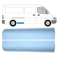 Első rész hátsó sárvédő javító panel hoz Mercedes Sprinter 1995-2006 / Bal+Jobb / Készlet 9861