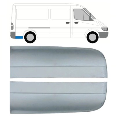 Hátsó sárvédő hátsó rész javító panel hoz Mercedes Sprinter 1995-2006 / Bal+Jobb / Készlet 9862