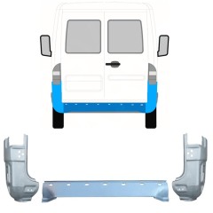 Hátsó javítólemez hoz Mercedes Sprinter 1995-2006 / Készlet 9716