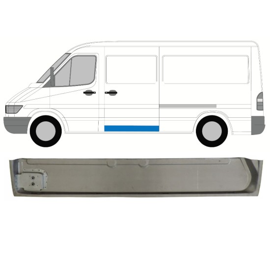 Belső tolóajtó javító panel hoz Mercedes Sprinter 1995-2006 / Bal 17295