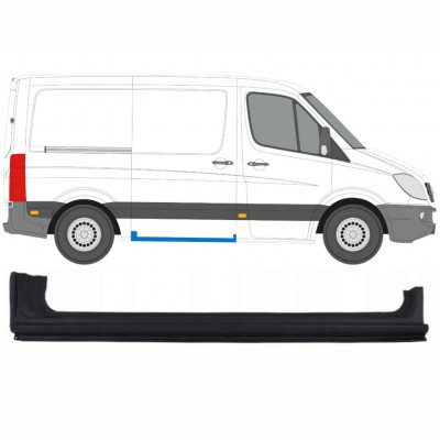 Tolóajtó küszöb javító panel hoz Mercedes Sprinter 2006- / SWB / Jobb 8548